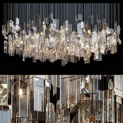 现代玻璃吊灯水晶吊灯